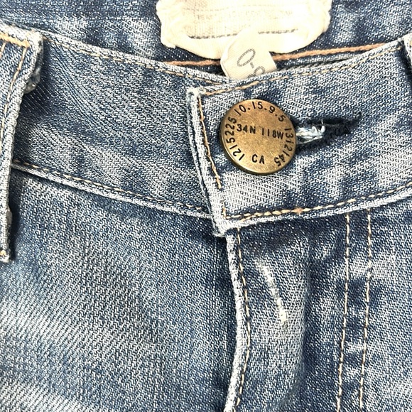 Current/Elliott The Boyfriend Super Loved Destroy Jeans - Picture 5 of 13
